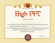 usmc certificate template usmc certificate template